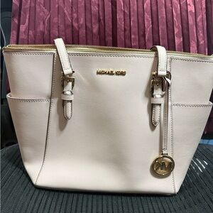 Michael Kors Light Pink Tote Bag with Wallet